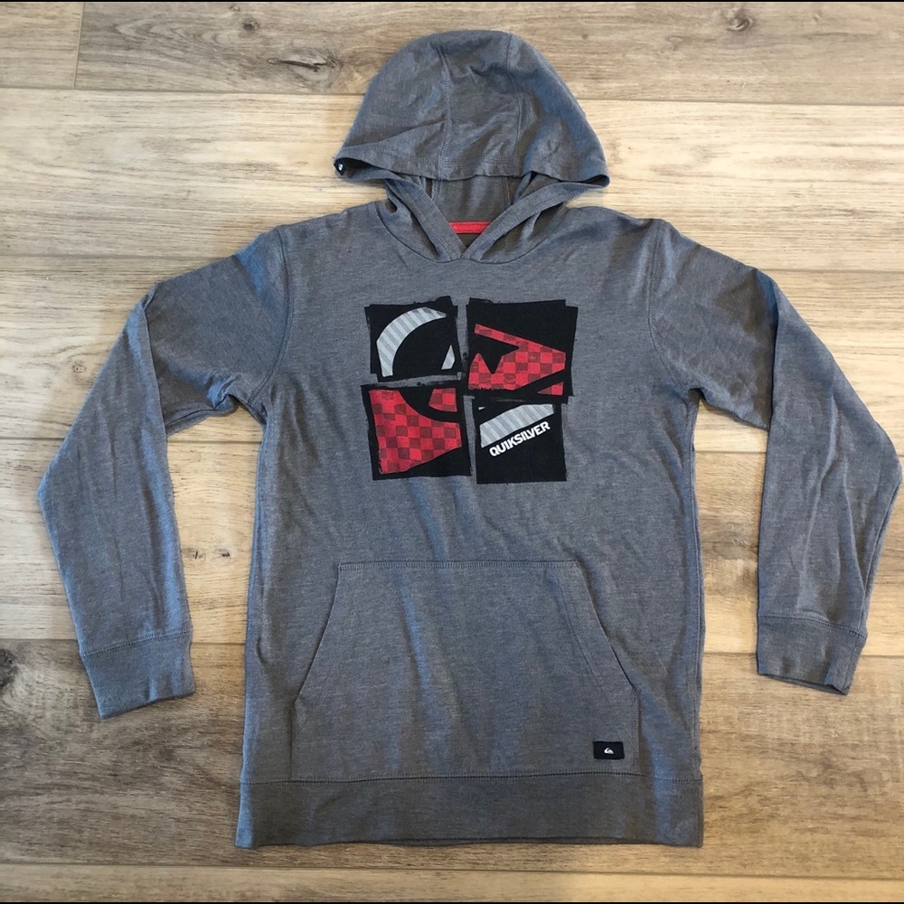 Boy’s Quiksilver Hooded Long Sleeve Shirt